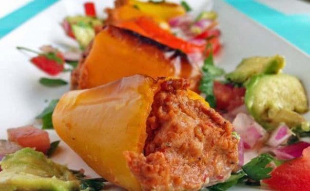 Mini Stuffed Mexican Bell Peppers