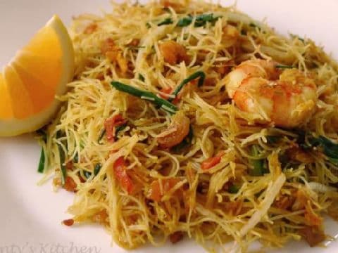 Siamese Fried Noodle (Mee Siam)